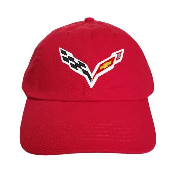 CORVETTE C7 - Red Dad Hat (Unisex)🔥New🔥 - Picture 1 of 2